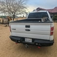 thumbnail image 5 of Vijay Compatible with 2009-2010-2011-2012-2013-2014 Ford F150 Front and Rear Bumper Textured Black Steel with Lights and D-rings, 5 of 12