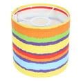 thumbnail image 1 of Miangastore Drum Lamp Shade Rainbow Cloth 1Pack 6x6in, 1 of 8