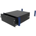 thumbnail image 5 of RackSolutions 2U Lockable Rackmount Drawer, 18” Deep with Optional Rear Bracket, 100 lb Capacity, 5 of 7
