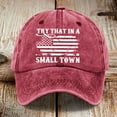 thumbnail image 1 of Hillbilly 2024 Flag Hat 2024 Baseball Cap Patriotic Election Hat, 1 of 4