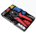 thumbnail image 1 of Crimping Pliers HSC8 6-4A Tubular Terminal Exquisite Storage Box Crimper Wire Mini Ferrule Crimps Tools Electrical Kit, 1 of 5