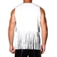 thumbnail image 3 of INSPIRE CHIC Chalecos para hombres con flecos retro, chalecos sin mangas de frente abierto, S Blanco, 3 of 6