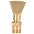 thumbnail image 1 of Brass Water Jet Fountain Nozzle Narrow Stream Adjustable Spray Head for Pond (G1/2 Female Thread, G3/4 Male Thread), 1 of 4