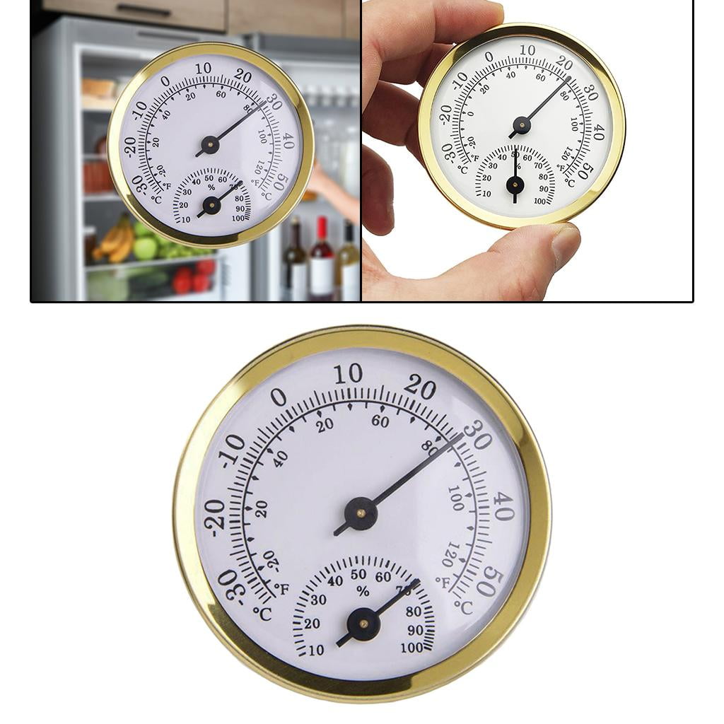 Axioma 3-4 Packung Hygrometer Fridge Indoor Household Temperature 4 Pcs