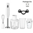 thumbnail image 4 of Hand-hold Blender Immersion Blender Stick Blender Chopper Whisk Food Grinder for Smoothie Puree Infant Food  US Plug Package Six, 4 of 6