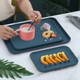 thumbnail image 6 of Serving Trays under $5! kkbbma 3-Pack Plastic Serving Trays Set - Reusable Serving Platters for Cookie, Appetizer, Charcuterie, Snack, Dessert, Party Food Display - Stackable Kitchen CounterTop Tray, 6 of 6
