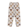 thumbnail image 5 of Haiem Various Chicken Women's Pajama Pants Ultra Lightweight Pjs Bottoms Sleepwear Bottom Pants With Pocket Drawstring-Medium, 5 of 7