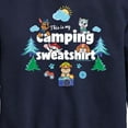 thumbnail image 3 of Paw Patrol - This Is My Camping Sweatshirt - Toddler And Youth Crewneck Fleece Sweatshirt, 3 of 6