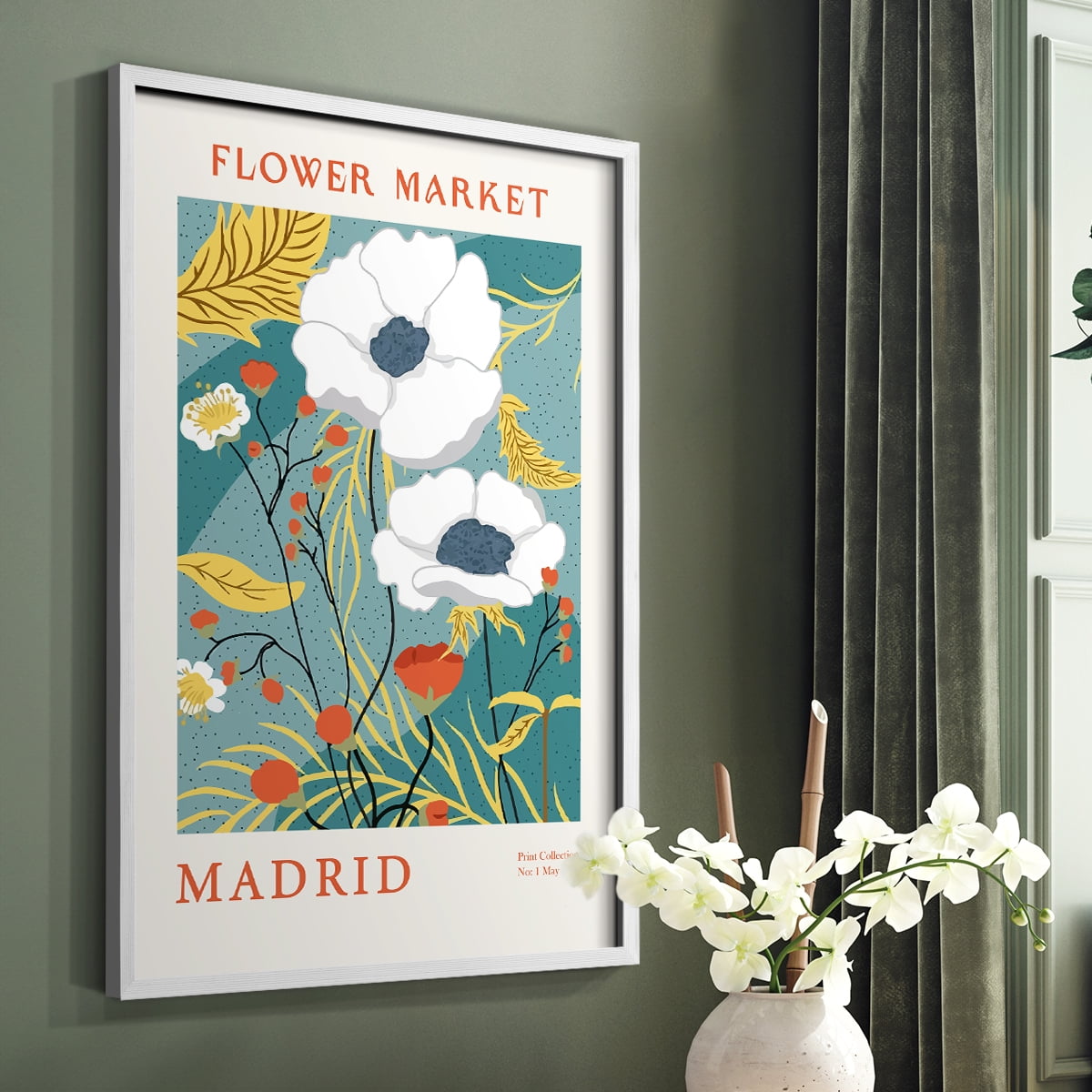 Matisse XI Framed Print - Solid Wood