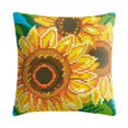 thumbnail image 2 of Kit de almohada de bordado semiacabado Hugo Regalo de bricolaje de colores Flor amarilla, 2 of 10
