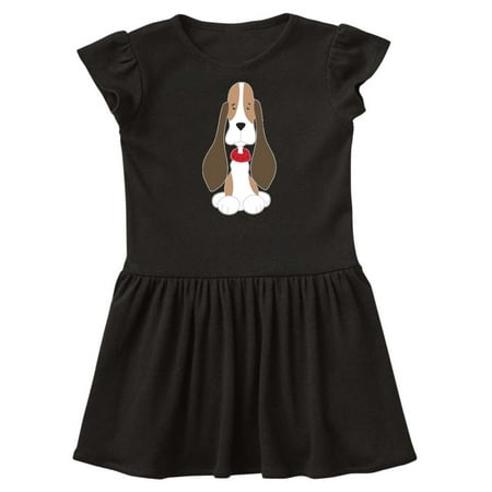 Basset Hound with floppy ears Infant Dress