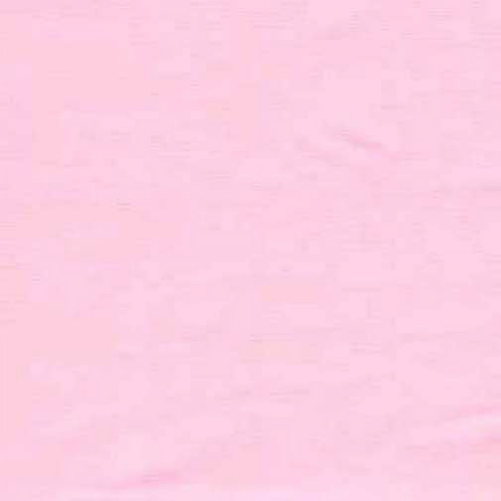 SheetWorld 100% Cotton Percale Extra Deep Fitted Portable Mini Crib Sheet 24 x 38 x 5.5, Baby Pink Woven