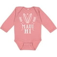 thumbnail image 3 of Inktastic Maui Hawaii Surfing Vacation Boys or Girls Long Sleeve Baby Bodysuit, 3 of 5