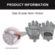 thumbnail image 2 of medio dedo protección de silicona líquida fitness transpirable almohadilla de Palma gruesa resistente al desgaste antideslizante dedo rocío, 2 of 5