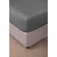 thumbnail image 3 of Microfiber RV Sheet Sets, 48x75 3/4 Full Bunk, Dark Grey Solid, Bed Sheets for Campers, RV's & Travel Trailers Fit Mattress up to 8 Inch deep, 3 of 5
