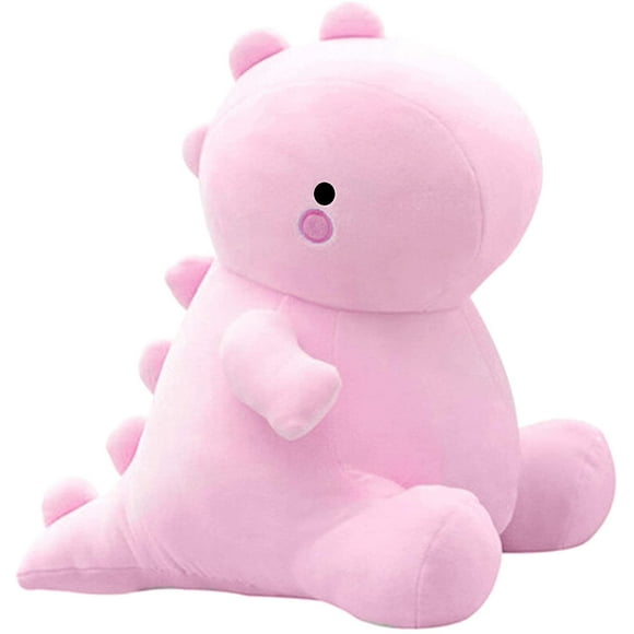 Cute Charming Cartoon Fashion Funny Pretty Dinosaur Stuffed Animals Shape Big Hugging Pillow Soft 3D Pom Plush Toy Doll Ultra Fabric Bed Rest Chair Bolster Nursery Decoration Gift for Kids