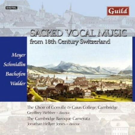 Sacred Vocal Music 18th Ctry Switzerland /