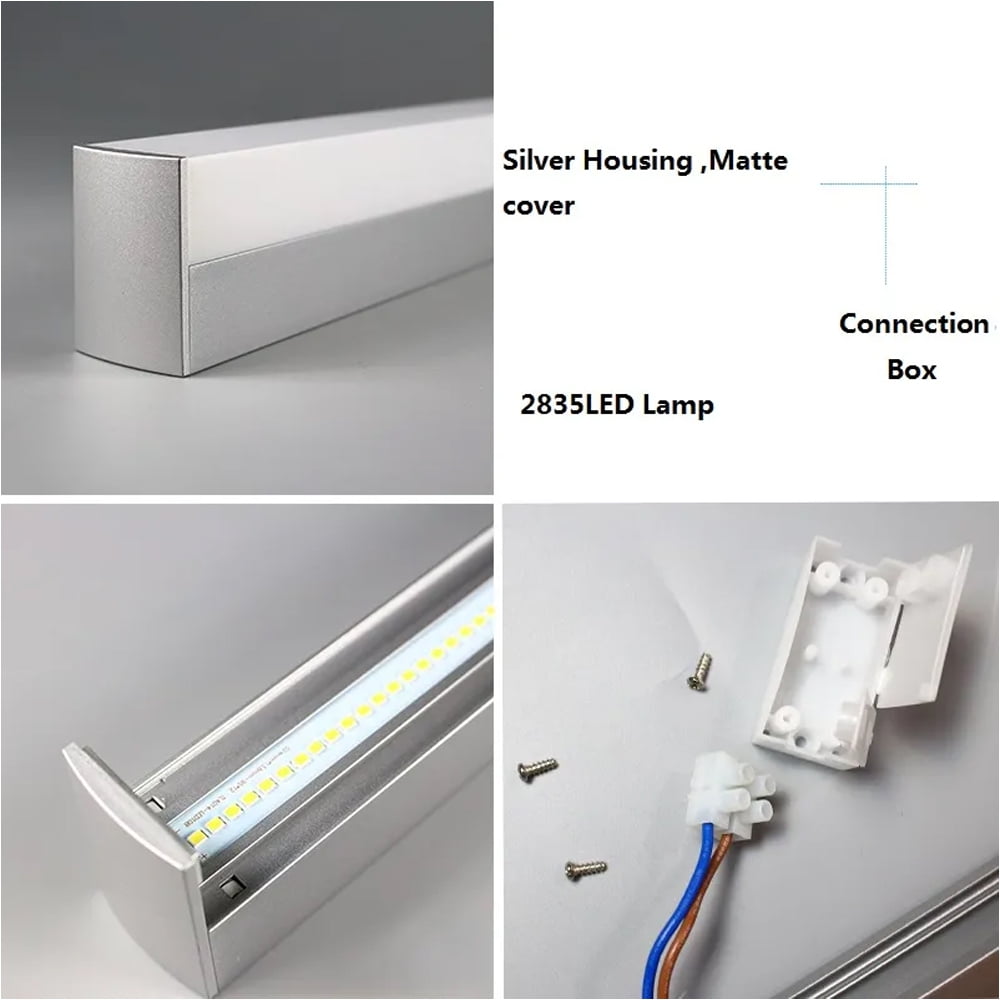 EASTIN Front Mirror Light Modern Bathroom Vanity LED Light Front Makeup Mirror Toilet Wall Lamp Fixture for Bathroom Over Mirror