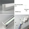 thumbnail image 5 of EIMELI 9.8/15.7/21.6inch Bathroom Makeup LED Light Modern Vanity Front Mirror Wall Lamp Fixture Mirror Lighting Indoor Wall Lamp-Warm light, 5 of 9