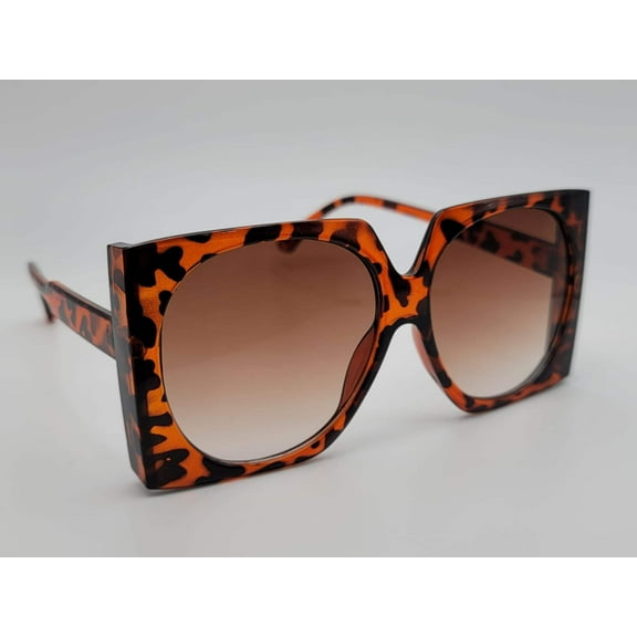 Popular Fashion Big Rectangle Women Luxury Sunglasses Vintage Shades UV400