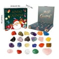 thumbnail image 3 of Christmas Advent Calendar Poke Music Box – 24-Day Surprise Gift Set with Crystal Stones, Epoxy Mini Toys & Blind Box Holes – Festival Decoration & Countdown Ornament for Kids or Adults, 3 of 5