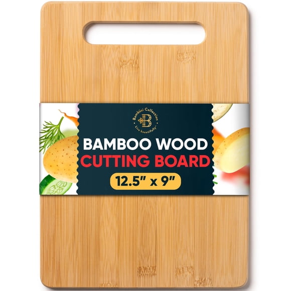 Tabla de cortar Bambüsi Bambu para preparación de alimentos 32 x 23 cm