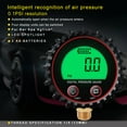 thumbnail image 4 of Shinycome Digital Gas Pressure Gauge with 1/4'' NPT Bottom Connector & Rubber Protector, 4 of 9