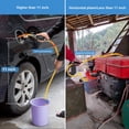 thumbnail image 3 of Siphon Pump for Gasoline Gas Oil Fuel Petrol Diesel Fluid Water Fish Tank,Manual Hand Pump 1 Transfer Pump with 2 Durable PVC Siphon Hoses (15mm) with Hose Clip,Metal Buckles,Brass 1, 3 of 6
