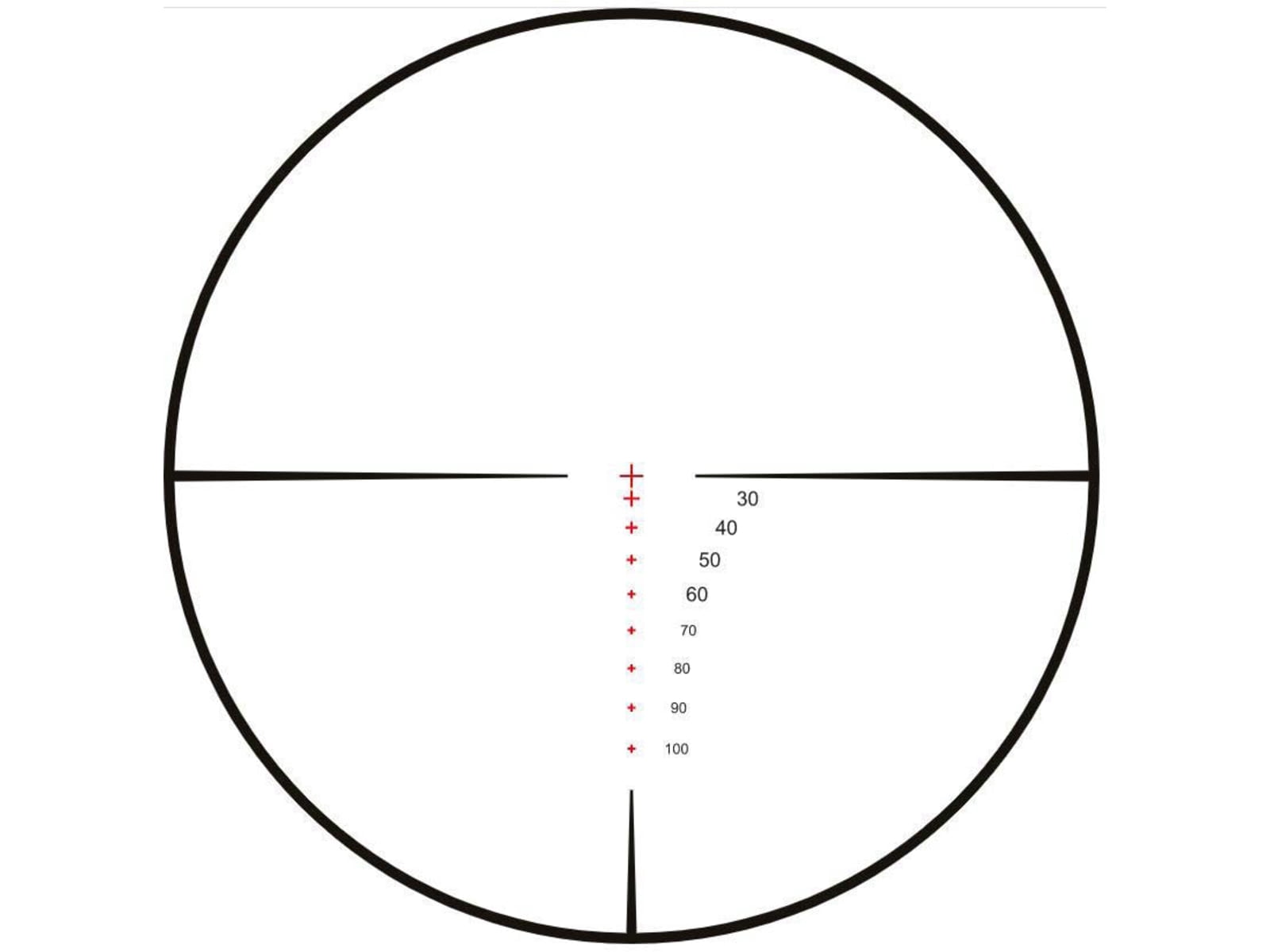 Hawke Sport Optics XB30 2-7x32mm Crossbow Sights, XB30 Compact SR, 1/2 MOA, Low-Profile, Black