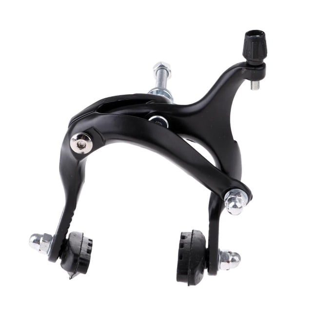 Juego de pinzas de freno de bicicleta portátil 61-79 mm Reach Frenos de bicicleta delanteros traseros Ciclismo Frente negro kusrkot Side Pull Brake Set