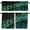 Green, Gold, variant on Mid Century Vintage Valances Set for Kitchen, Mid Century 1950s Modern Abstract Atomic Vintage Stars Home Decor Rod Pocket Window Drapes for Living Room Dining Room Office 52x18 Inch + 27x36 Inch X 2