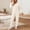 A_Beige, variant on Women's Fuzzy Hooded Onesie Pajamas Warm Zipper Jumpsuit Sherpa Pj Romper One Piece Sleepwear Soft Plush Loungewear Green L