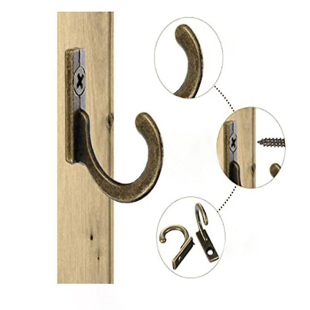 Paquete de 60 ganchos de pared, ganchos para llaves antiguos vintage ...