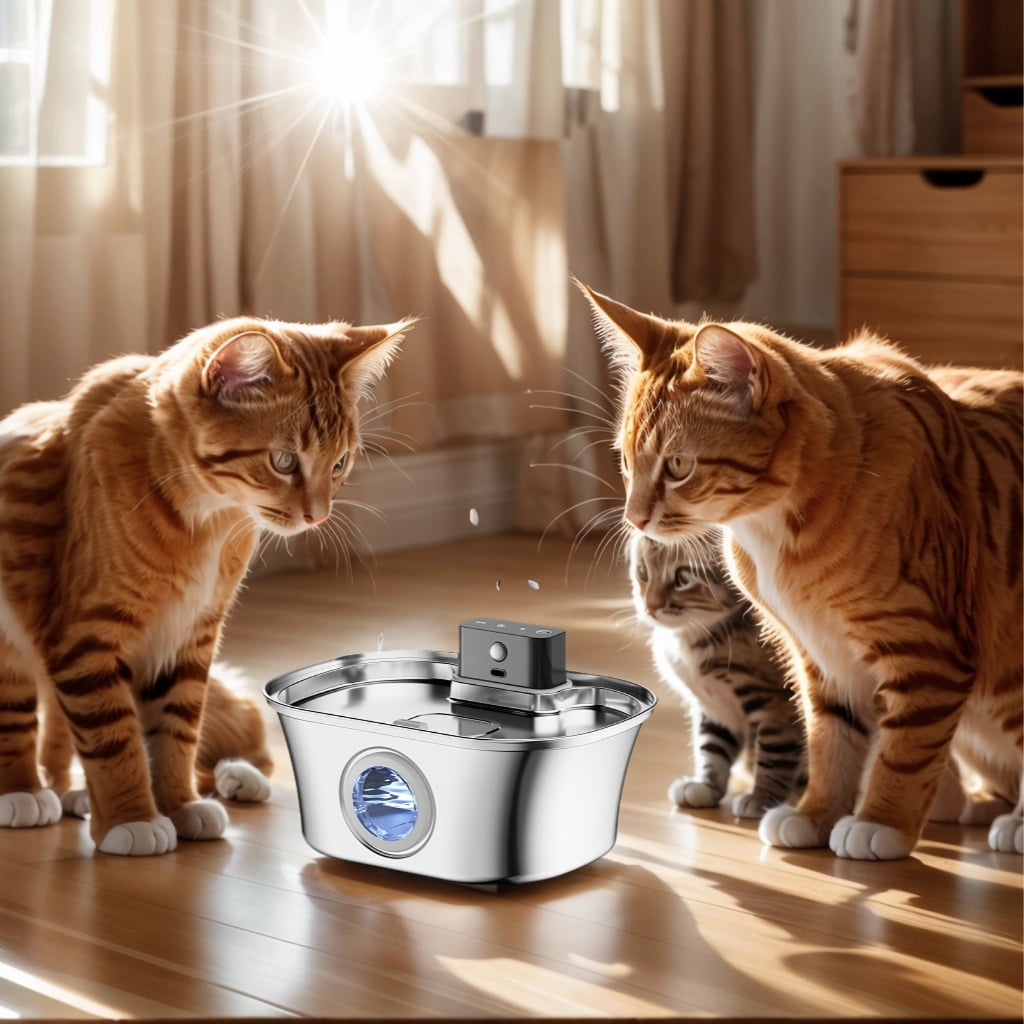 Motion Sensors Pet Fountains Intelligent Cats Water Fountains Motion Pet Accessories