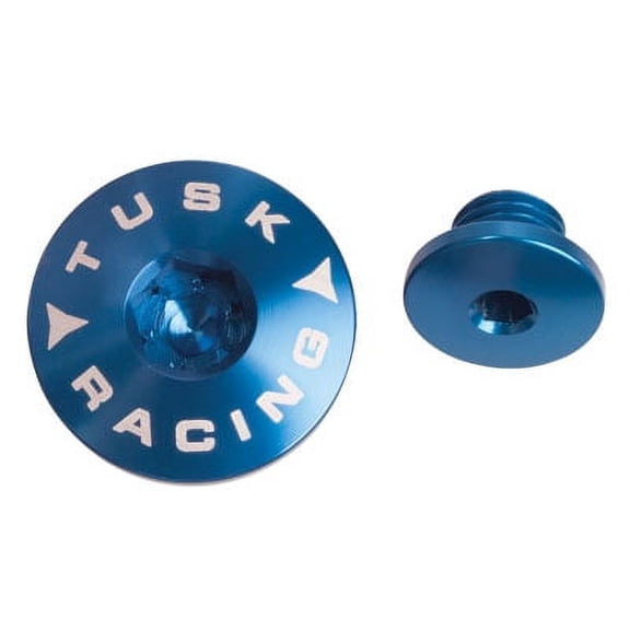Billet Aluminum Engine Plug Kit Blue for Yamaha WR400F 1998-2000