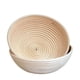 thumbnail image 5 of Yuarrent Cesta de mimbre de varios tamaños, redonda ovalada rústica para fermentación de pan, cesta de mimbre, cuenco para hornear, utensilio de Herramientas y accesorios para hornear 25 * 8.5 cm Yuarrent JJ19535-07B, 5 of 6