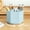 Blue, variant on Pencil Pen Holder for Desk, 6 Slots 360 Degree Rotating Desk Organizer, Desktop Storage Stationery Supplies Organizer, Cute Pencil Cup Pot for Office, Home