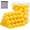 Yellow, variant on Plastic Golf Balls Practice Limited Flight Golf Training Ball Hollow Swing Practice Indoor Golf Balls with Mesh Drawstring Bag for Backyard Driving Range or Outdoor