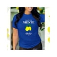 thumbnail image 2 of Playera Blusa De LimonesDolce Far Niente – Disfruta el Placer de No Hacer Nada con Estilo Color Azul Talla Chica Marca Emil SaEs, 2 of 4