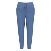 ClimateRight by Cuddl Duds Stretch Woven Scrub Jogger (Women's and Women's Plus), 1 Count