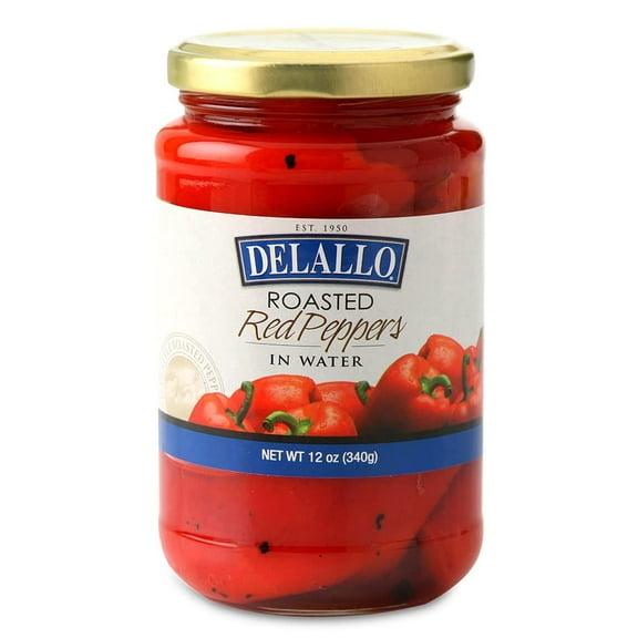 (Pack Of 12) Delallo Roasted Red Peppers 12 Oz