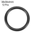 thumbnail image 2 of 12 Pcs Juntas de Goma Anillo en O Sellos Arandelas 38x30x4mm para Conector de Tubo PP-R, 2 of 5