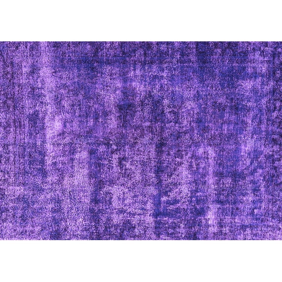 Ahgly Company Indoor Rectangle Oriental Purple Industrial Area Rugs, 2' x 3'