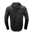 thumbnail image 5 of Vedolay Mens Zip Up Hoodie Long Sleeve Casual Loose Pullover Shirt Blouse Black,2XL, 5 of 5