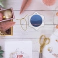 thumbnail image 6 of 3drose, Hong Kong, Ting Kau Bridge, Tsing Yi Island, Ting Kau-as07 Wbi1131 - Walter Bibikow, 3 inch Snowflake Porcelain Ornament, 6 of 7
