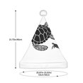thumbnail image 3 of Cauagu Family Of Sea Turtles for Adult Christmas Hat,1-Pack Xmas Holiday Hat Santa Hat for Women & Men Festive Headwear Accessories Fit for Christmas/New Year/Party, 3 of 6
