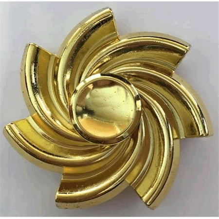 Golden Spiral Metal EDC Fidget Spinner by Blinkee