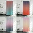 thumbnail image 2 of KYAIGUO 71x71inch Simple Gradient Shower Curtain Home Decoration Waterproof Bathroom Supplies, 2 of 5