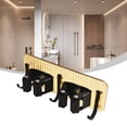 thumbnail image 3 of Soporte para Estropajo Montado en la Pared con Ganchos para Hogar Organizador de Baño Armario, 3 of 11