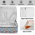 thumbnail image 4 of Iauyy Casserole Carrier for Hot Food Insulated Casserole Travel Carry Bag with Lid Food Warmer Bag for Party/Picnic,Flamingos in The Lake, 4 of 7